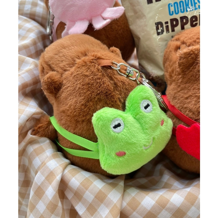 柄3 | リュックカピバラぬいぐるみキーホルダー | WEGO【WOMEN】