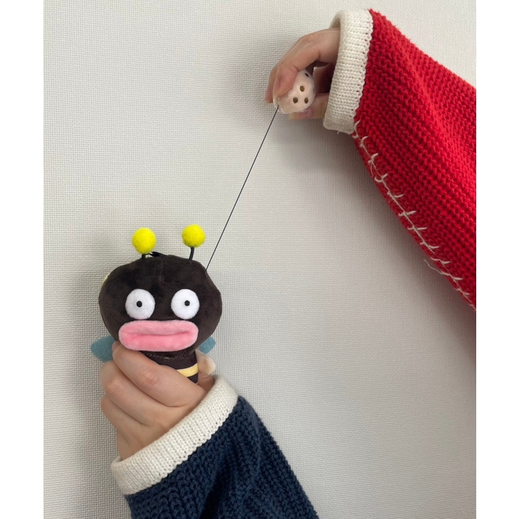 たらこみつばちぬいぐるみキーホルダー[品番：WG010092630