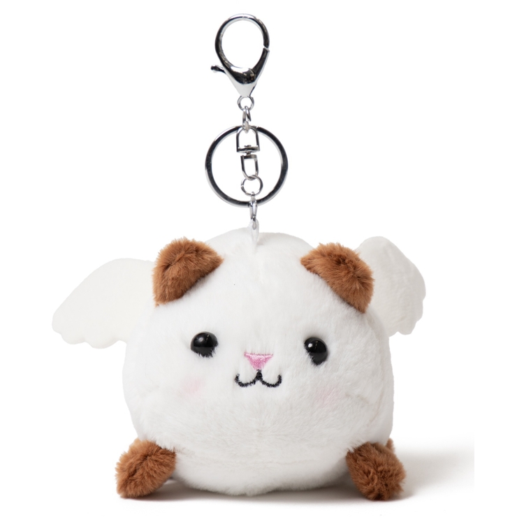 ふりふりエンジェルあにまるぬいぐるみキーホルダー[品番