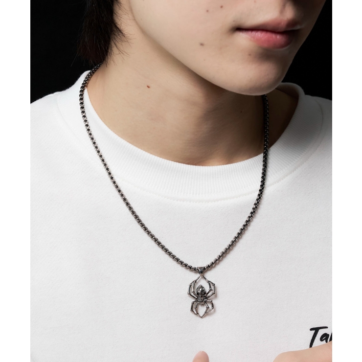 Mスネークチェーンモチーフネックレス[品番：WG010092745]｜WEGO
