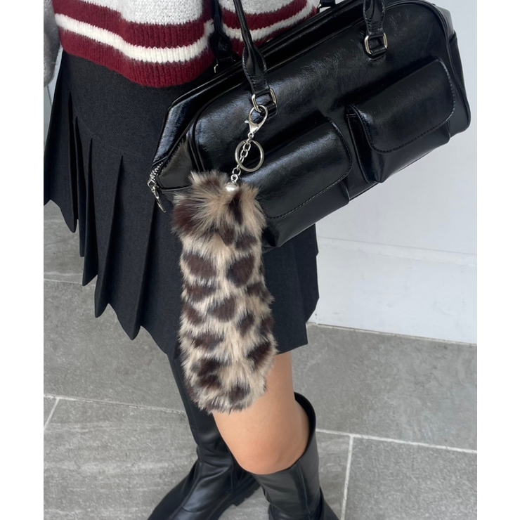 柄2 | 総柄しっぽキーホルダー | WEGO【WOMEN】