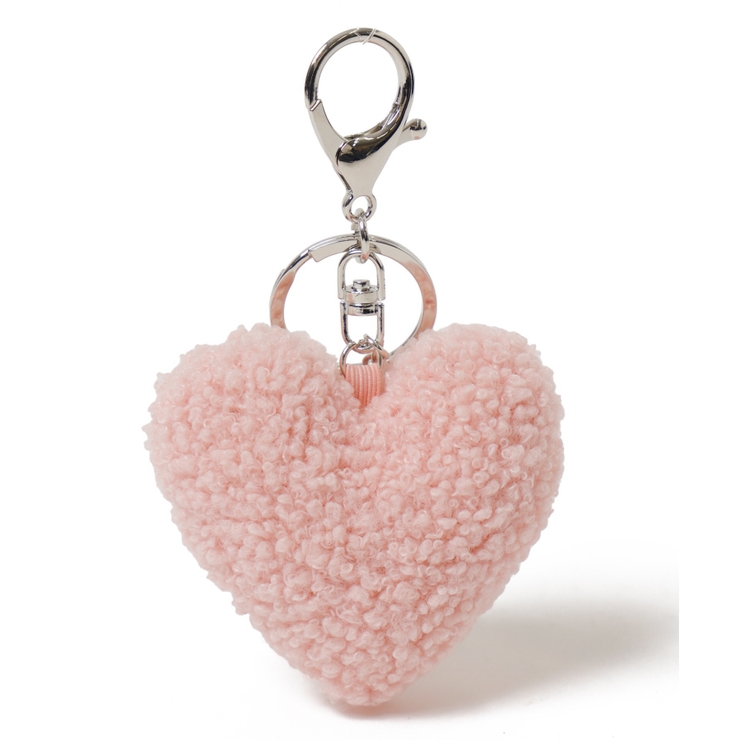 ボアハートリボンチャームキーホルダー | WEGO【WOMEN】 | 詳細画像7 