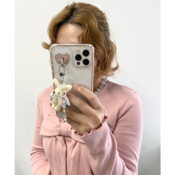ミニうさぎエンジェルストラップキーホルダー | WEGO【WOMEN】 | 詳細画像7 