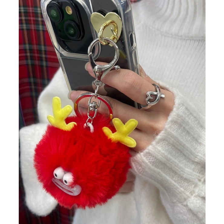 トナカイモンスターぬいぐるみキーホルダー[品番：WG010092887]｜WEGO