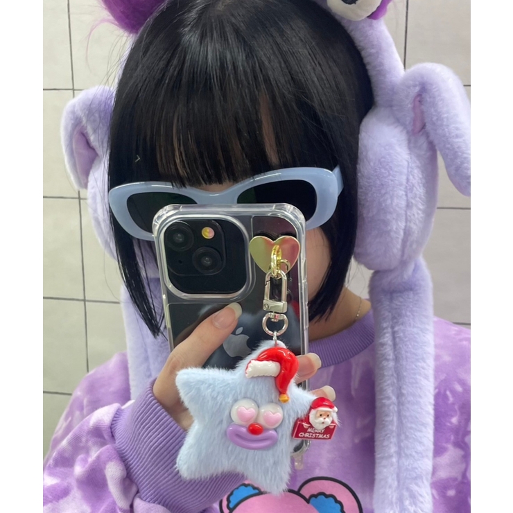 ミニメリクリお星さまモンスターぬいぐるみキーホルダー[品番