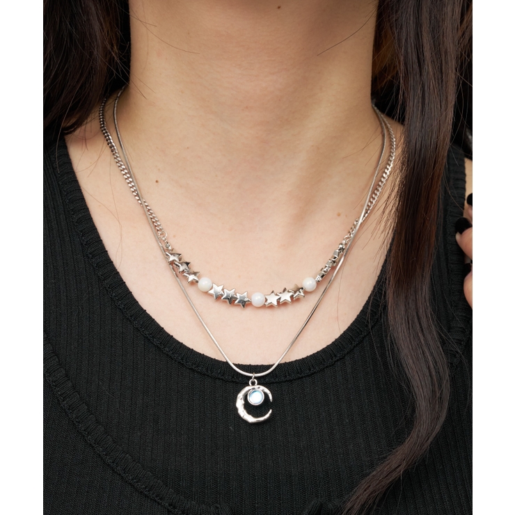 L2Pスターチェーンネックレス[品番：WG010092898]｜WEGO【WOMEN