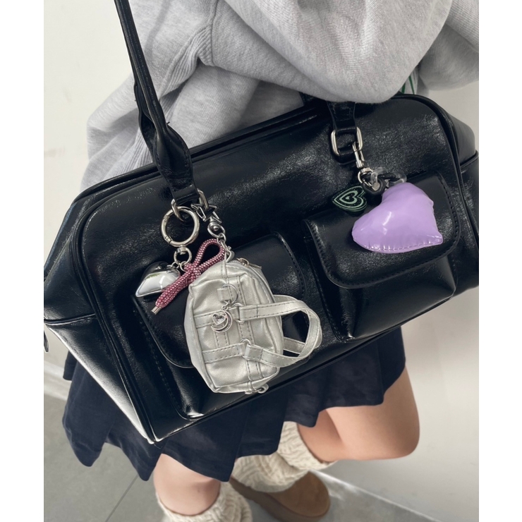 TAITO ミニバッグ型キーホルダー 2点セット ミニバッグキーホルダー