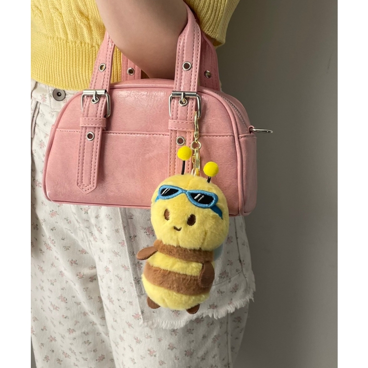 ブルー | サングラスみつばちぬいぐるみキーホルダー | WEGO【WOMEN】