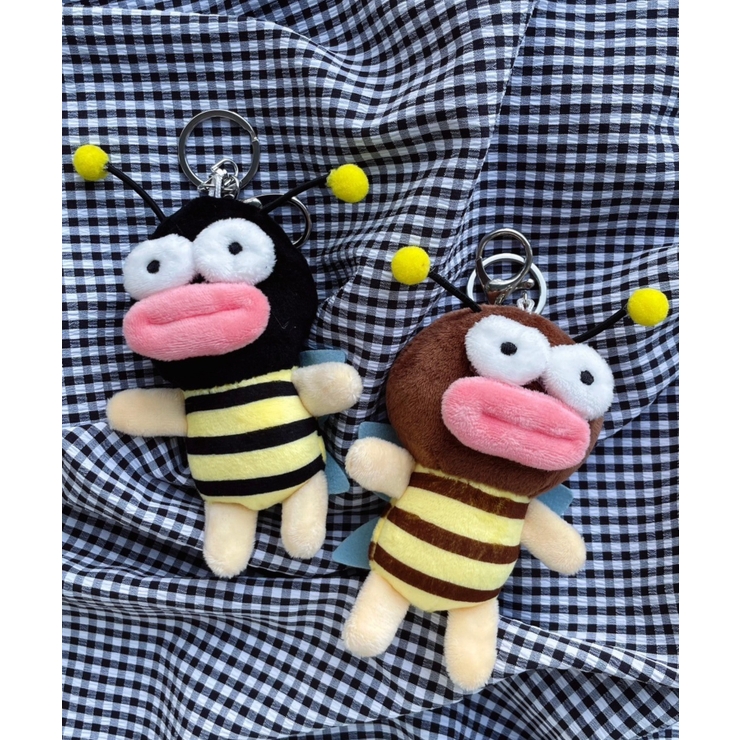 スリムたらこみつばちぬいぐるみキーホルダー | WEGO【WOMEN】 | 詳細画像2 