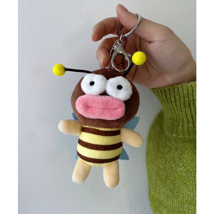 スリムたらこみつばちぬいぐるみキーホルダー | WEGO【WOMEN】 | 詳細画像3 