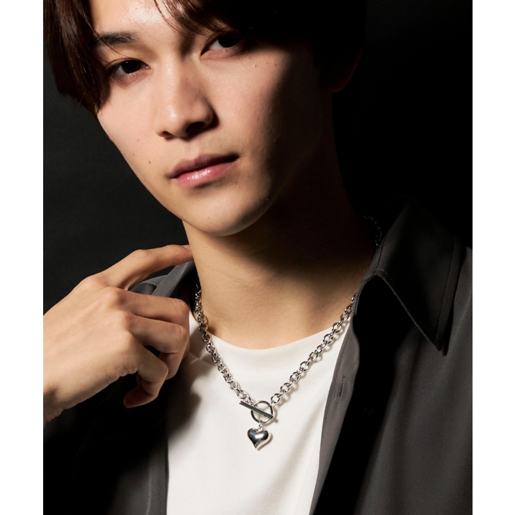 Mぷっくりモチーフネックレス | WEGO【MEN】 | 詳細画像6 