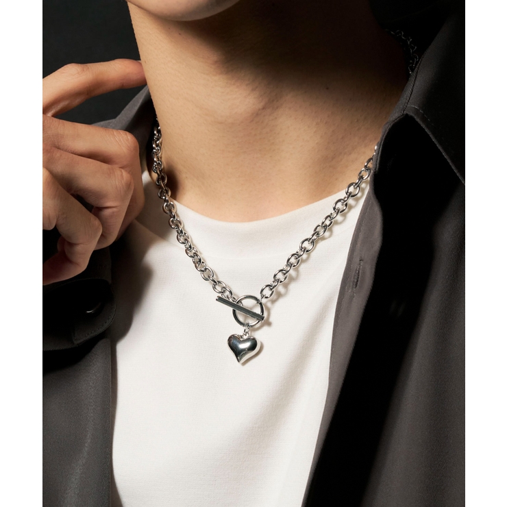 Mぷっくりモチーフネックレス[品番：WG010093044]｜WEGO【MEN