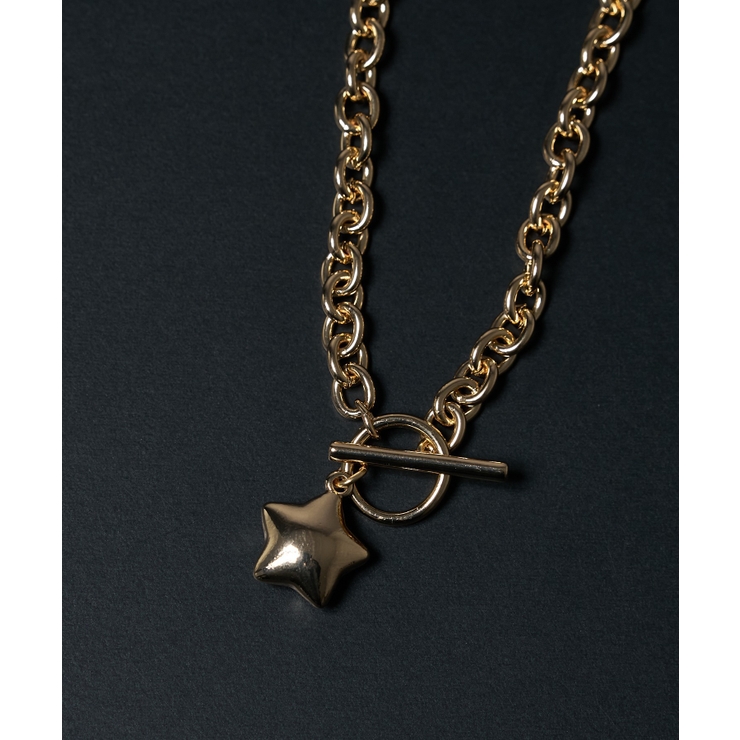 Mぷっくりモチーフネックレス | WEGO【MEN】 | 詳細画像14 