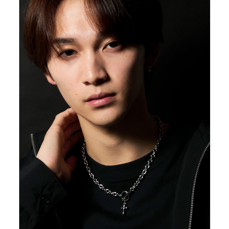 Mぷっくりモチーフネックレス | WEGO【MEN】 | 詳細画像24 