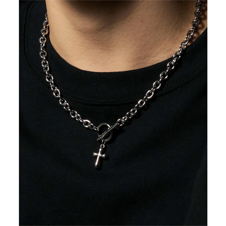 Mぷっくりモチーフネックレス | WEGO【MEN】 | 詳細画像26 