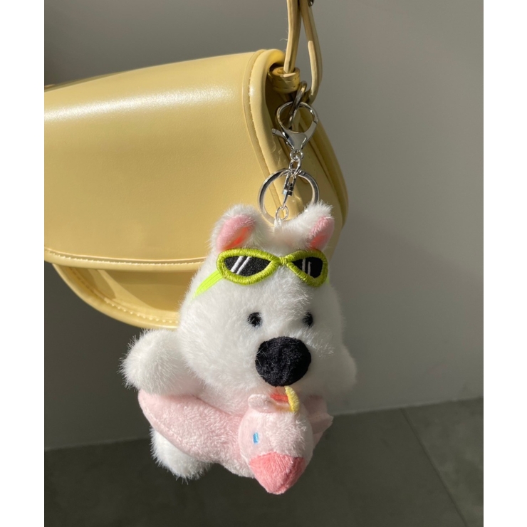 バカンスわんこぬいぐるみキーホルダー[品番：WG010093107]｜WEGO