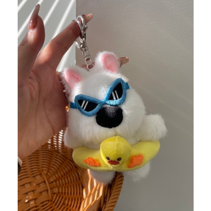 バカンスわんこぬいぐるみキーホルダー[品番：WG010093107]｜WEGO