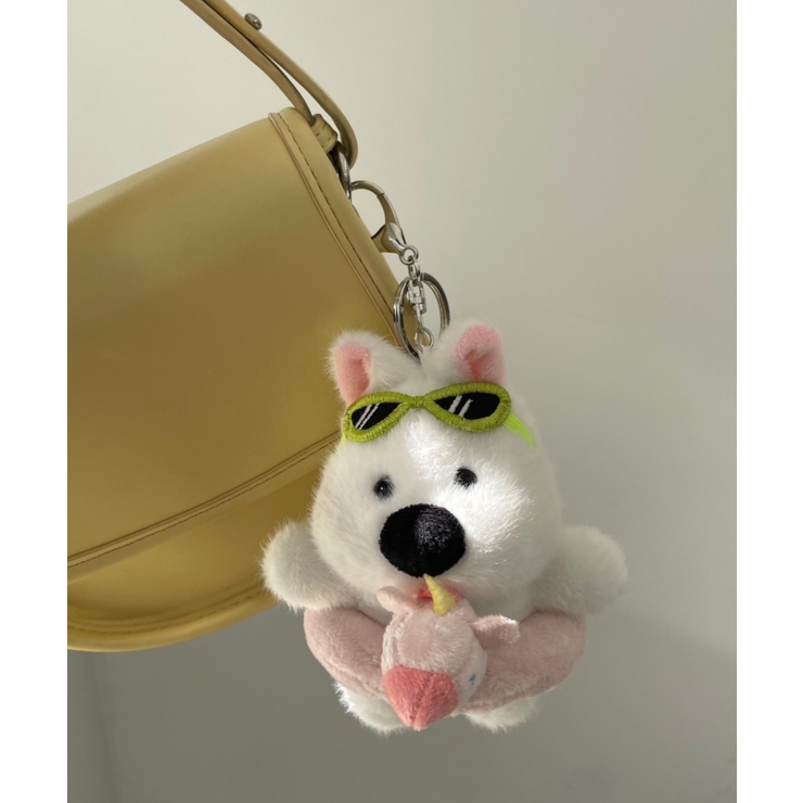 バカンスわんこぬいぐるみキーホルダー[品番：WG010093107]｜WEGO