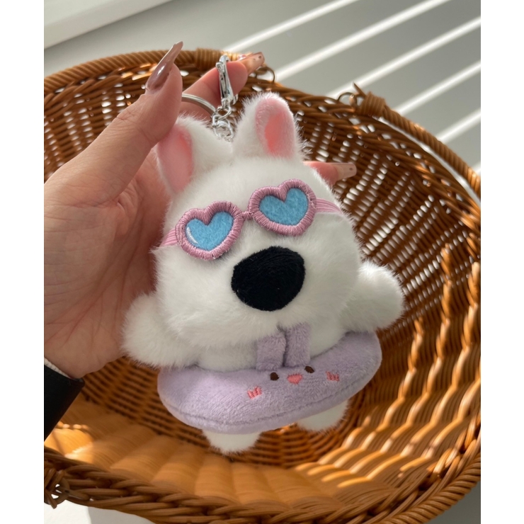 バカンスわんこぬいぐるみキーホルダー[品番：WG010093107