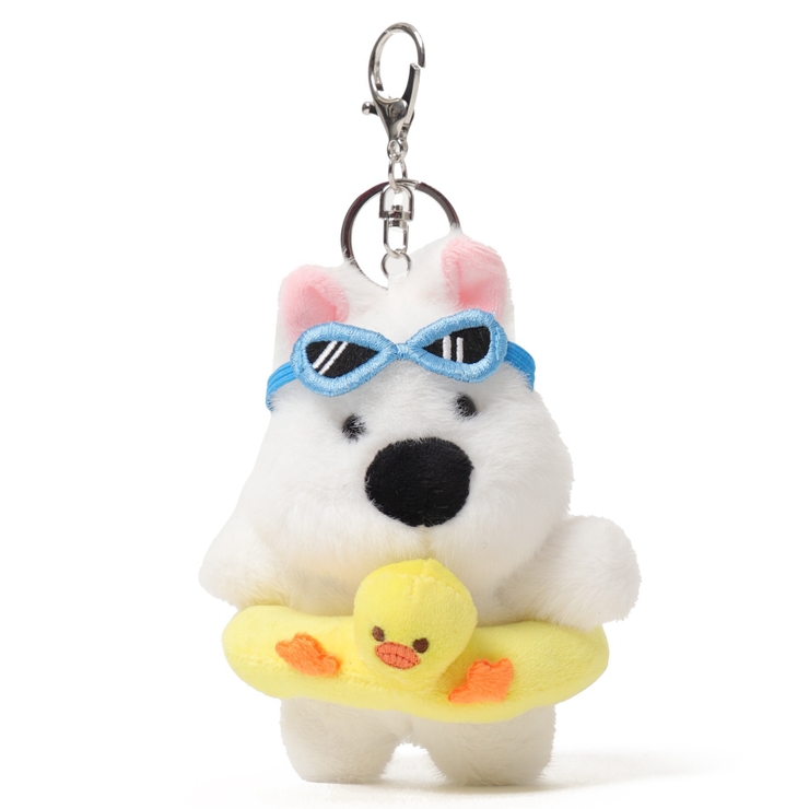 バカンスわんこぬいぐるみキーホルダー[品番：WG010093107]｜WEGO