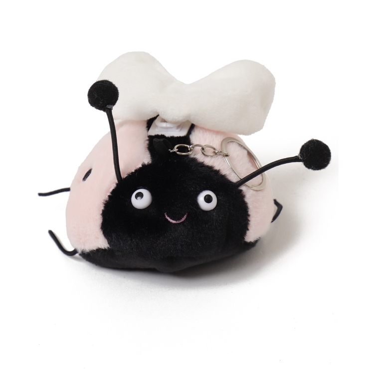 ふりふりてんとうむしぬいぐるみキーホルダー[品番：WG010093135