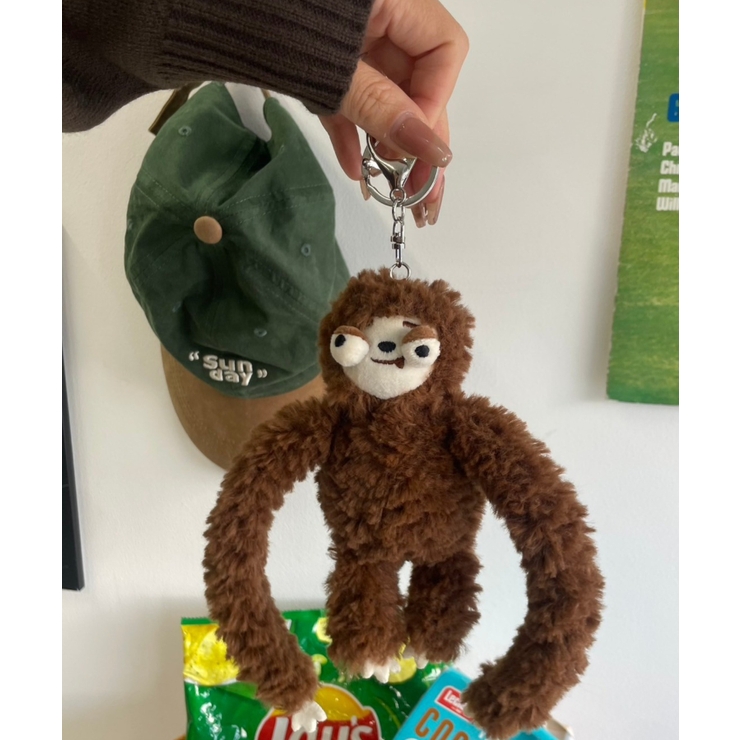 でかおめめなまけものぬいぐるみキーホルダー | WEGO【WOMEN】 | 詳細画像5 