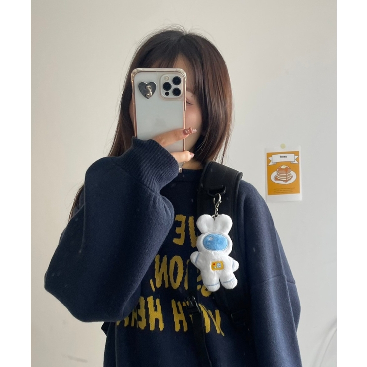 スペースラビットぬいぐるみキーホルダー[品番：WG010093182
