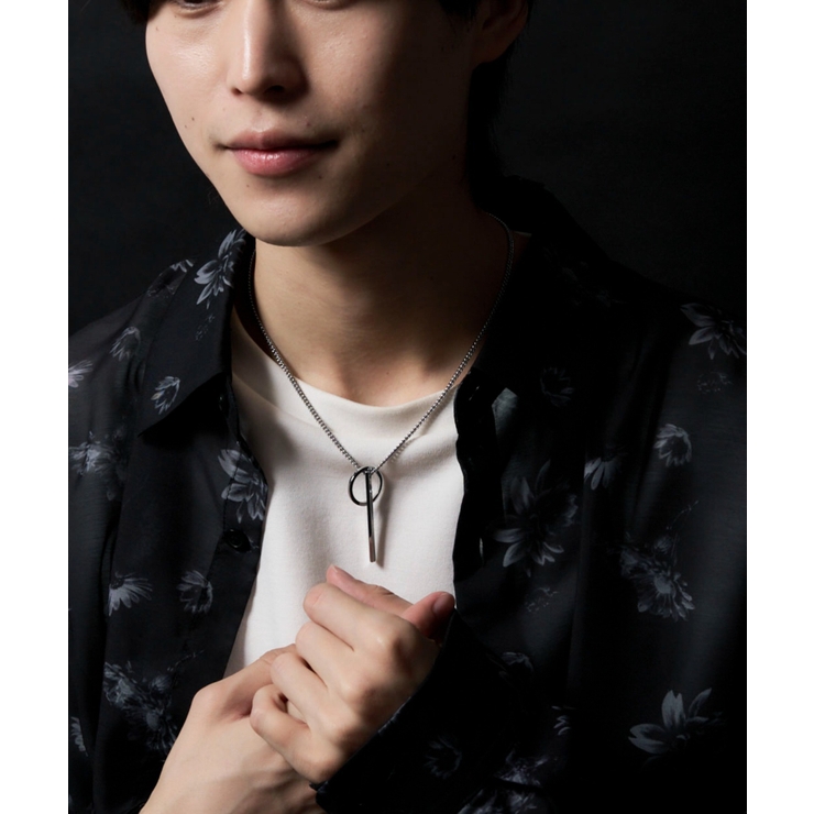 Mモチーフネックレス | WEGO【MEN】 | 詳細画像1 