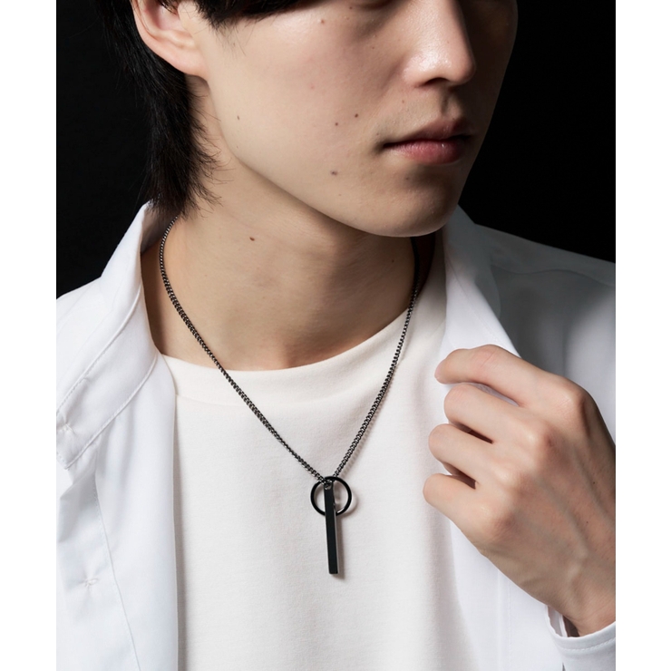 柄2 | Mモチーフネックレス | WEGO【MEN】