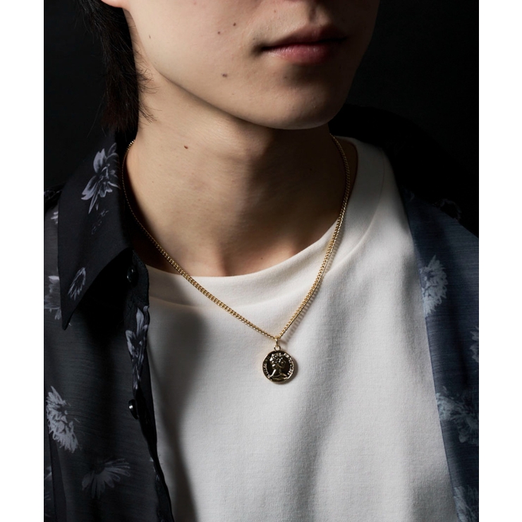 柄9 | Mモチーフネックレス | WEGO【MEN】