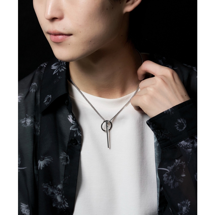 Mモチーフネックレス | WEGO【MEN】 | 詳細画像2 