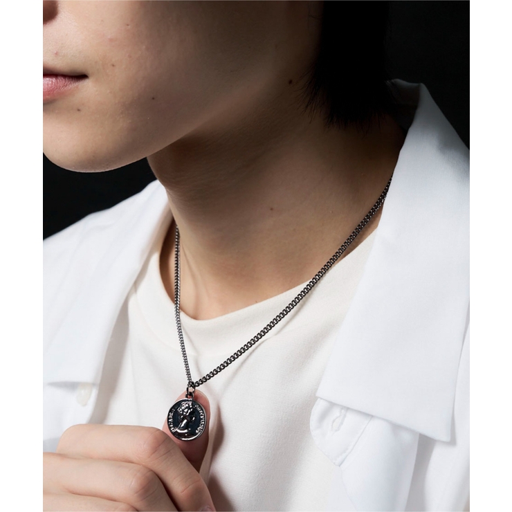 Mモチーフネックレス | WEGO【MEN】 | 詳細画像14 