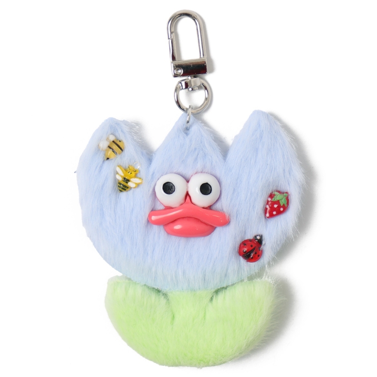 ラブリーチューリップモンスターぬいぐるみキーホルダー[品番