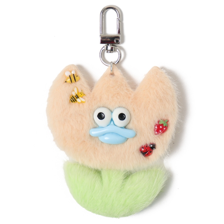 ラブリーチューリップモンスターぬいぐるみキーホルダー[品番