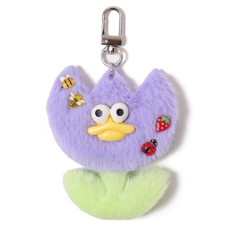 ラブリーチューリップモンスターぬいぐるみキーホルダー[品番