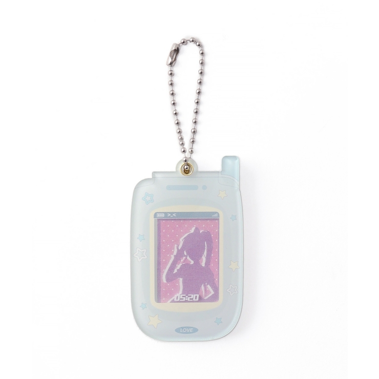 サックス | phoneIDフォトケースキーホルダー | WEGO【WOMEN】