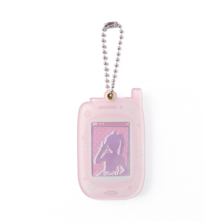 ライトピンク | phoneIDフォトケースキーホルダー | WEGO【WOMEN】