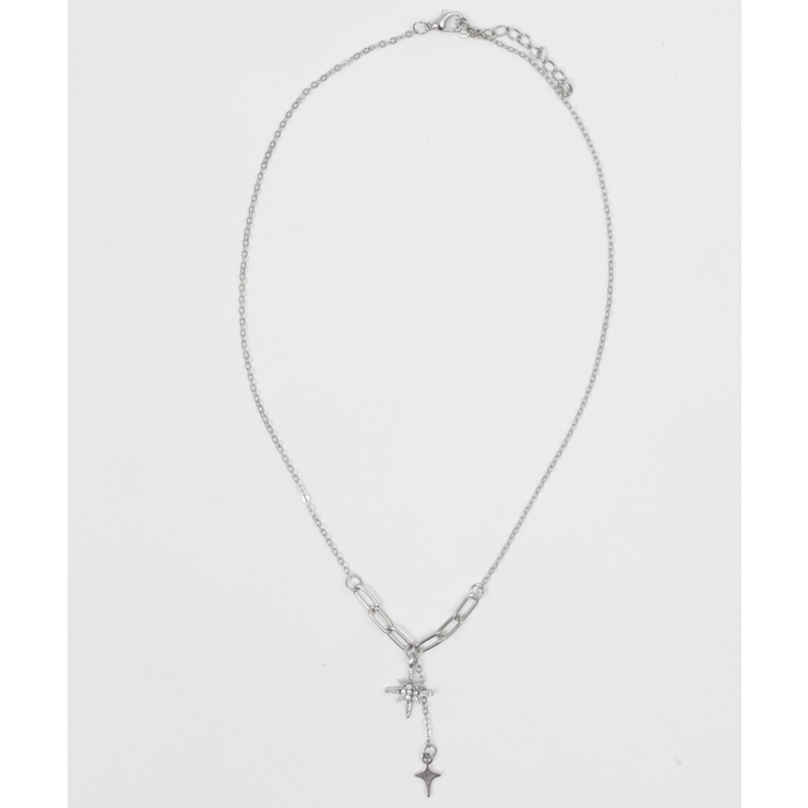 シルバー | LキラキラYジネックレス | WEGO【WOMEN】