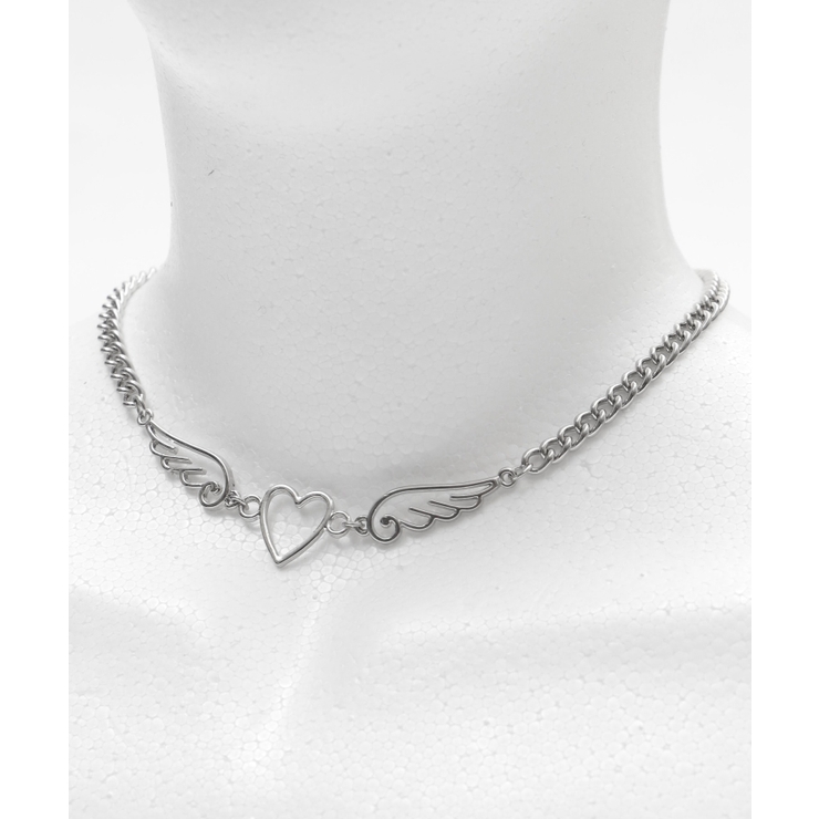 Lハートフェザーネックレス | WEGO【WOMEN】 | 詳細画像1 