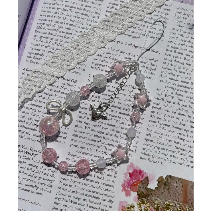 柄1 | ビーズストラップキーホルダーH | WEGO【WOMEN】