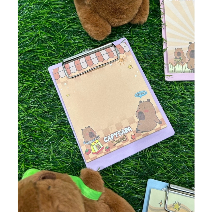 柄1 | バインダー付きカピバラメモ | WEGO【WOMEN】