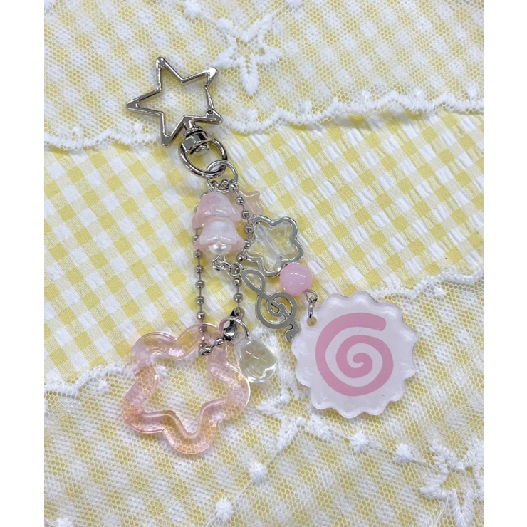 柄3 | ぐるぐるビーズキーホルダー | WEGO【WOMEN】