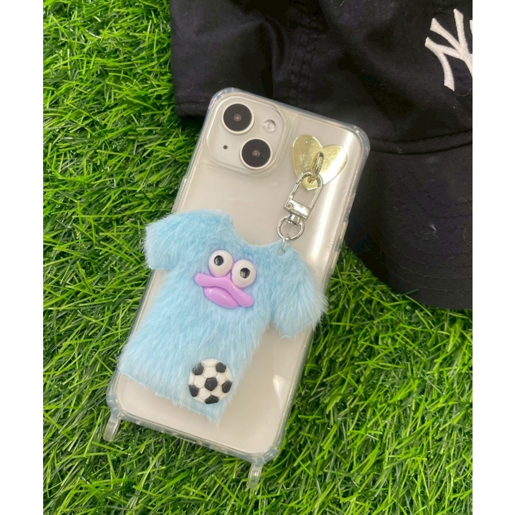 イケイケスポーツユニフォームモンスターぬいぐるみキーホルダー | WEGO【WOMEN】 | 詳細画像1 