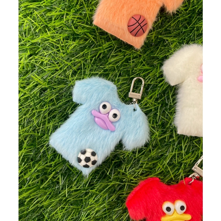 イケイケスポーツユニフォームモンスターぬいぐるみキーホルダー