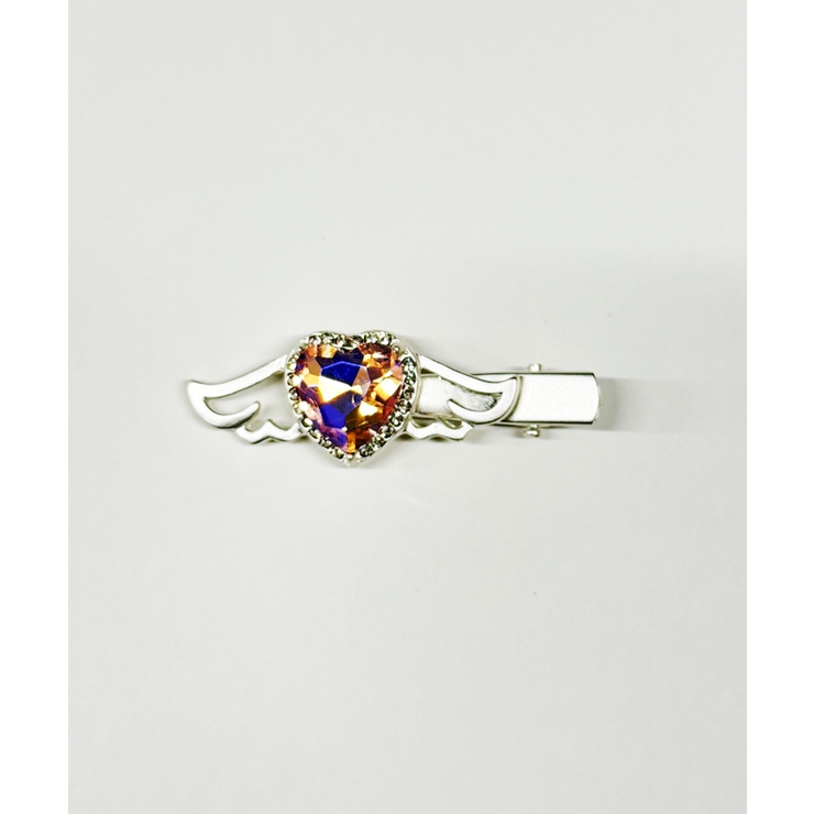 Lストーンハートフェザークリップ | WEGO【WOMEN】 | 詳細画像1 