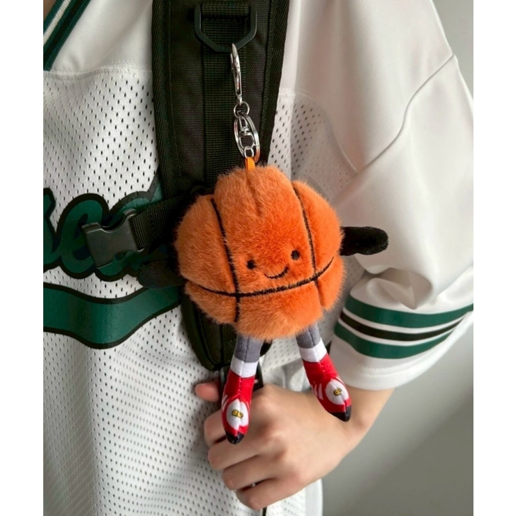 【海外限定】ウパー ぬいぐるみ バッグ キーホルダー バッジ WEGO/バカンスわんこぬいぐるみキーホルダー（キーホルダー