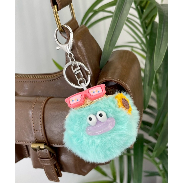 サマバケ麦わらモンスターぬいぐるみキーホルダー[品番：WG010094339