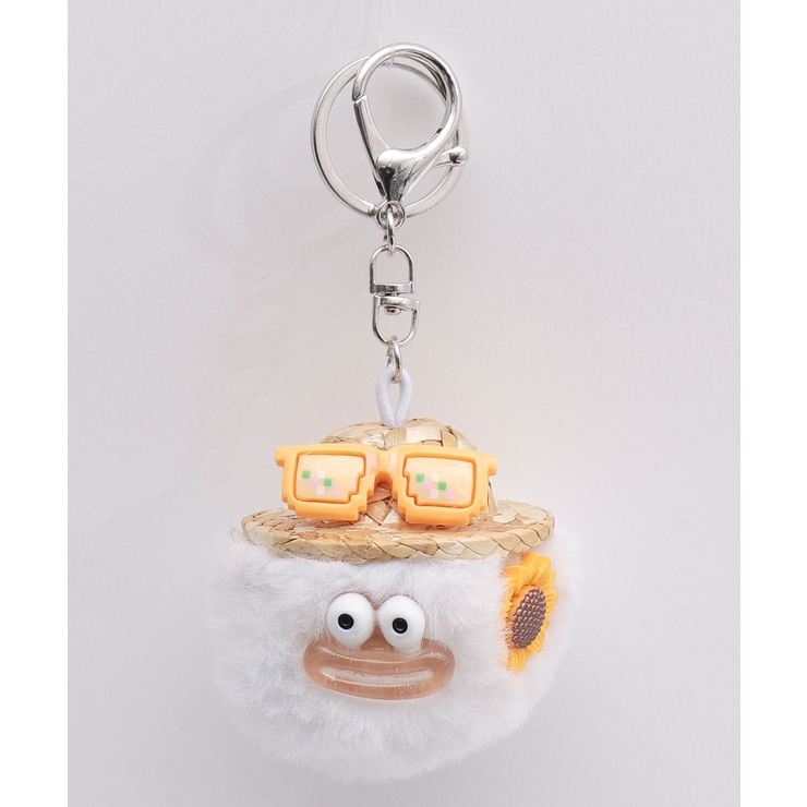 サマバケ麦わらモンスターぬいぐるみキーホルダー[品番：WG010094339