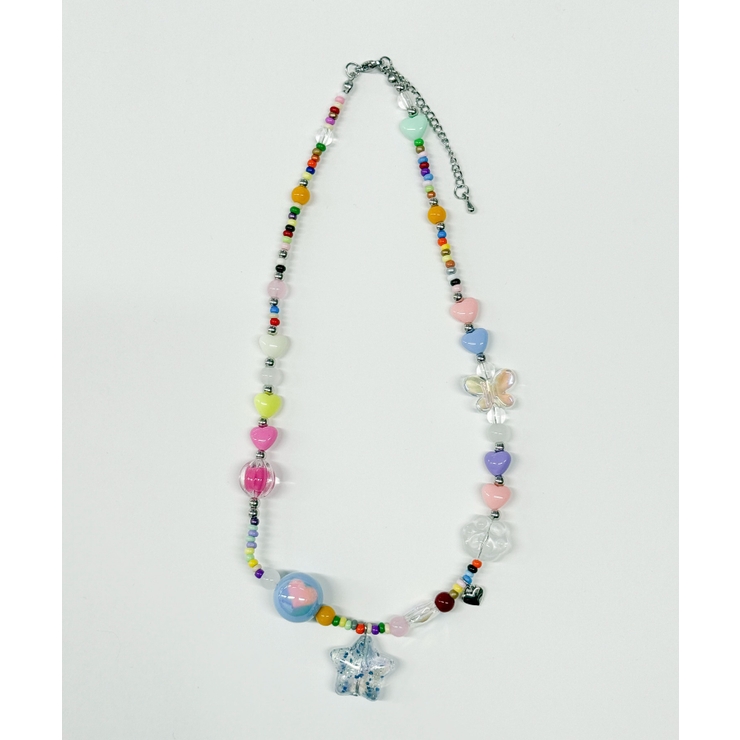 Lミックスビーズネックレス | WEGO【WOMEN】 | 詳細画像1 