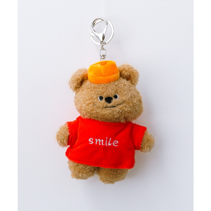 smileベアぬいぐるみキーホルダー[品番：WG010094435]｜WEGO